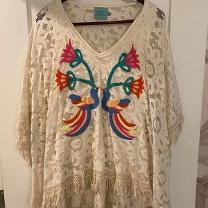 Judith March Knitted Poncho/ Blouse